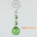 Apple green K9 faceted crystal suncatcher pendant ornament - Apple Green