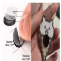 Primer plano de almohadillas magnéticas redondas autoadhesivas de 20 mm para manualidades - 20mm (5 Piezas/Paquete) / Negro