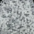 High quality 2.6mm translucent white fuse beads for DIY pixel art and craft projects - 1000 Pieces Pack (H1) / Clear