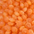 Perles de boulier en résine orange de haute qualité avec motifs marbrés pour bijoux DIY - Persimmon Cloud Star Ripple (BSB149) / 10 Pièces/Paquet / Orange
