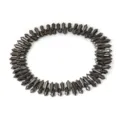 Gunmetal 6x15mm faceted glass teardrop beads for DIY jewelry making and beadwork - 6x15mm Coated Style / 10 Pieces/Pack / Gunmetal