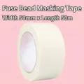Premium brede afplaktape voor strijkparelprojecten, rolmaat 50mm x 50m per rol - Speciaal voor Strijkpositionering / 5cm*50m