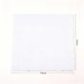 Professional white square fuse bead pegboard with 14x14cm dimensions for DIY craft - Linkable Extended Pins / 52 Pegs (14x14cm) / Pure White