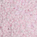 Grote hoeveelheid 4mm lichtroze glazen druppel kralen voor handgemaakte sieraden - Gematteerde Waterdruppel Stijl (BBG130) / 4mm (Ongeveer 110 Stuks/10g Verpakking) / Lichtroze