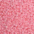 4mm matte roze minerale glazen kralen voor handgemaakte doe-het-zelf sieraden sets - Gematteerde Waterdruppel Stijl (BBG130) / 4mm (Ongeveer 110 Stuks/10g Verpakking) / Dieproze