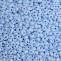 4mm lichtblauwe matte glazen rocaille kralen voor doe-het-zelf sieraden maken materiaal - Gematteerde Waterdruppel Stijl (BBG130) / 4mm (Ongeveer 110 Stuks/10g Verpakking) / Meerblauw