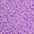 Hoogwaardige 4mm lavendelpaarse matte glaskralen voor DIY-sieraden en handwerkprojecten - Gematteerde Waterdruppel Stijl (BBG130) / 4mm (Ongeveer 110 Stuks/10g Verpakking) / Donkerpaars