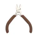 Professional brown handle jewelry side cutter pliers for DIY craft and beading tool - Side Cutter Pliers / 11cm (1 Piece/Pack)