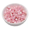 7-8mm Pink pearl acrylic Lily of the Valley flower charms for DIY jewelry making - Lily of the Valley (8mm) / 5 Pieces/Pack / Pink