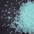Premium AB iridescent light aqua crushed glass stones for DIY jewelry and craft making - Sky Blue