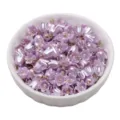 Lavender 7-8mm acrylic lily of the valley flower charms for DIY jewelry making - Lily of the Valley (8mm) / 5 Pieces/Pack / Purple
