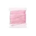 0.8mm pink nylon jade thread spool for DIY jewelry weaving and beading - #015 Pink / 5 Meters/Pack