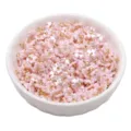 Pink acrylic faux pearl flower charms for DIY jewelry making, 7-8mm lily of the valley style - Four-Petal Flower (7mm) / 5 Pieces/Pack / Pink