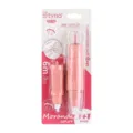 Set de cinta correctora retráctil Morandi rosa con recambio, cinta PET de 6m x 5mm. - 1 Cuerpo Y 1 Repuesto / 6mm / Rosa