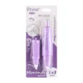 Set de cinta correctora tipo bolígrafo recargable morado Morandi con cinta de 6m x 5mm - 1 Cuerpo Y 1 Repuesto / 6mm / Púrpura