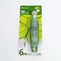 Cinta correctora tipo bolígrafo recargable en verde transparente, 6m x 5mm, en PET - Verde Profundo (ST-38D) / Unidad Individual