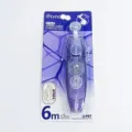 Cinta correctora morada 6m x 5mm con diseño ergonómico Water Cube - Púrpura Profundo (ST-38D) / Unidad Individual