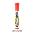 Professional red jumbo permanent marker pen with long-lasting waterproof oil-based ink - 1 Piece / Red
