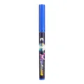 Blue quick-dry permanent marker pen with fine needle tip for waterproof outlining - Blue