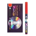 Styno quick-drying waterproof red permanent marker pen with ultra-fine precision tip - 12Pcs/Box / Red