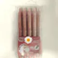 5er-Pack versenkbare Gelschreiber in Rosé-Gradient mit 0,5 mm ST-Spitze und Softgriff - 5er-Pack / 0.7mm / Schwarze Tinte (Rosenliebe)