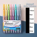 Juego profesional de 8 bolígrafos de gel colores Morandi con punta fina de 0,5 mm - Juego de Colores Morandi (ST-62-8) / Juego de 8