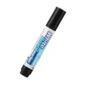 Marcador de pizarra blanca negro recargable profesional con tinta de borrado fácil - Negro