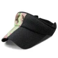 Visera ajustable para el sol con diseño de retazos de camuflaje y lunares blanco - Ajustable (55-59cm) / Color 13