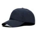 Dark blue quick-dry breathable baseball cap for large heads in outdoor sun protection style. - Plus Size XL(59-63) / Brim Length 7cm / Fleece Lined Deep Blue