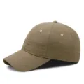 Berretto da baseball kaki a asciugatura rapida da uomo con tessuto traspirante - Taglia Normale-Regolabile (56-59cm) / Stile Semplice ad Asciugatura Rapida Totale / Kaki
