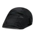 Black breathable mesh beret flat cap with quick-dry fabric for summer outdoor sun protection - Adult Size (55-59cm) / Style 1 / Black