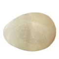 Berretto estivo da uomo in maglia traspirante con protezione solare e design moderno - 56-58cm (Regolabile) / Beige