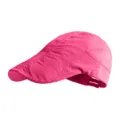 Berretto a becco d'anatra rosa traspirante in mesh con cinturino regolabile per l'estate - Taglia Regolabile per Adulti (Adatta per Circonferenza Testa 55-59cm) / modello 2 / Rosso rosa