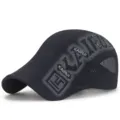 Berretto in rete blu navy traspirante per uomo e donna, cappello a becco d'anatra estivo. - Taglia Adulto (55-59cm) / Stile 4-Blu Marino