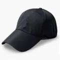 Breathable black baseball cap with perforated fabric designed for large head sizes outdoors - Plus Size (60-64cm) / 9cm Brim / Navy Blue