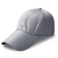 Lightweight gray breathable large size mesh baseball cap with long brim for sun protection - Plus Size (60-64cm) / 9cm Brim / Light Gray