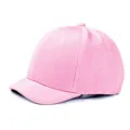 Cappellino da baseball rosa chiaro con visiera corta in cotone traspirante estivo - Taglia Unica (55-59cm) / Tessuto Completo / Rosa