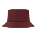 Cappello a secchiello bordeaux leggero ad asciugatura rapida per protezione solare esterna - Taglia Standard Circa 57cm / Stile Fodera a Rete / Borgogna