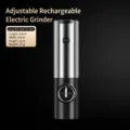 Professional rechargeable electric pepper and salt grinder made of 304 stainless steel - K1款机身充电款