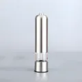 Moulin à poivre et sel en acier inoxydable pour cuisine barbecue, détail fenêtre acrylique. - Acier inoxydable