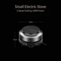 Portable 500W electric heating stove with 5-gear knob for Moka pot coffee brewing - Small Electric Stove (with Logo) / 2000-10000 Sets