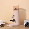 Portable electric coffee bean grinder in elegant cream finish for home use - Model 685 / Milk Tea