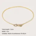 Elegant gold elastic spring belt with stylish interlocking heart-shaped buckle design - Triple Intertwined Heart Buckle (Style E)