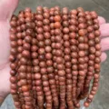 Hand-held strings of red sparkling goldstone loose round beads for DIY jewelry - 4mm (Approx 90pcs) / Synthetic Goldstone