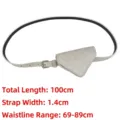 Grey suede women's belt bag featuring a triangular pouch for earphones and lipstick - Style B (Plain Slim) / Apricot