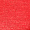 Premium rote Feiertags-Geschenkpapierrolle mit elegantem goldene Leinentexturmuster - 43cm x 3m / Stoffmuster Rot