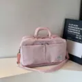 Grand sac de voyage pliable rose élégant pour courts séjours et séances de sport intensives - Taille unique / Rose