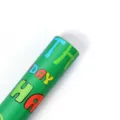 Green birthday themed gift wrapping paper with colorful cartoon lettering for kids - 50X70cm / Dark Green