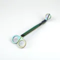 Rainbow iridescent stainless steel candle wick trimmer scissors aromatherapy candle tool - Colorful flowerless scissors