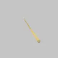 Elegant gold stainless steel candle wick dipper with delicate branch pattern engraving - 金色灭烛钩(自封袋装)